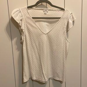 J Crew textured tee